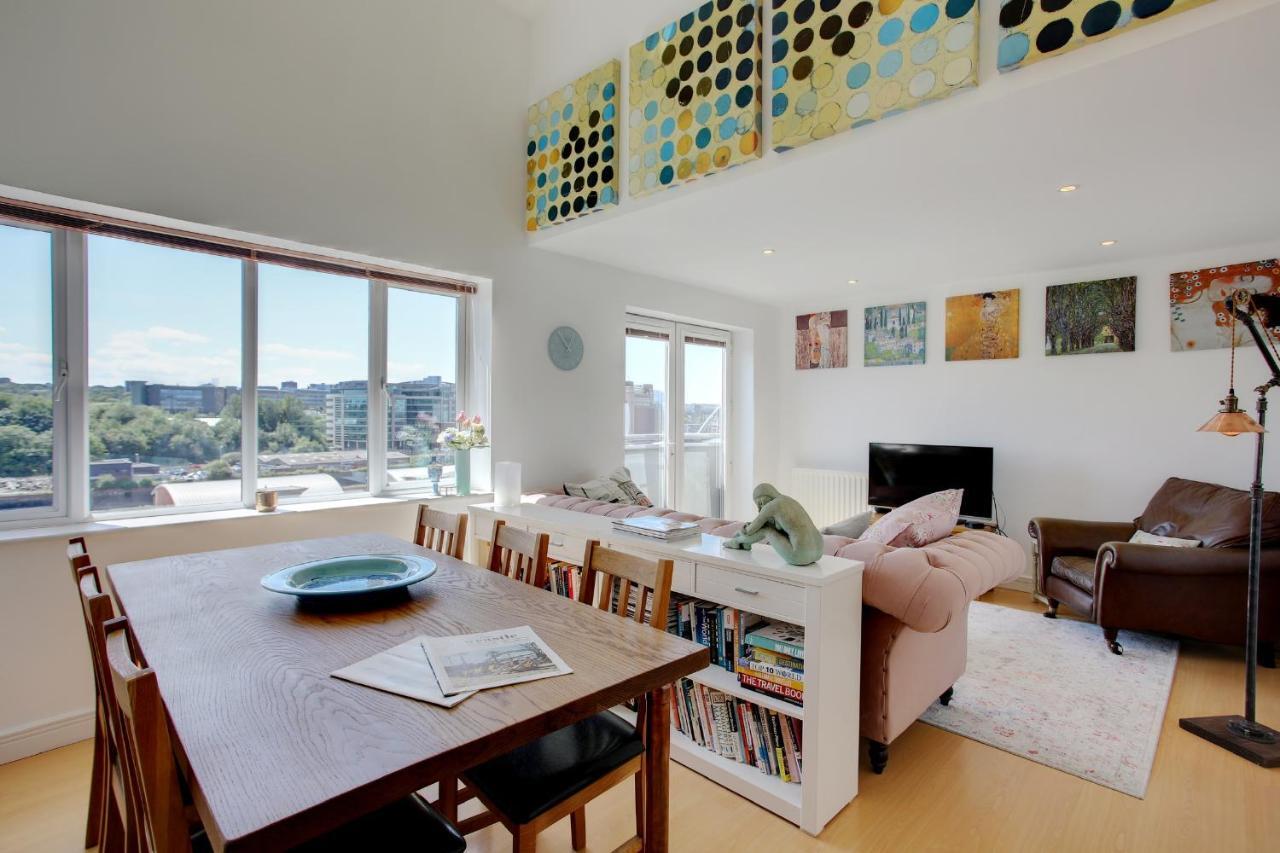 Beautiful Duplex Penthouse - Roof Garden, Views, Parking Newcastle upon Tyne Exterior foto