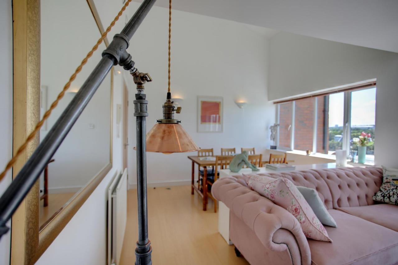 Beautiful Duplex Penthouse - Roof Garden, Views, Parking Newcastle upon Tyne Exterior foto