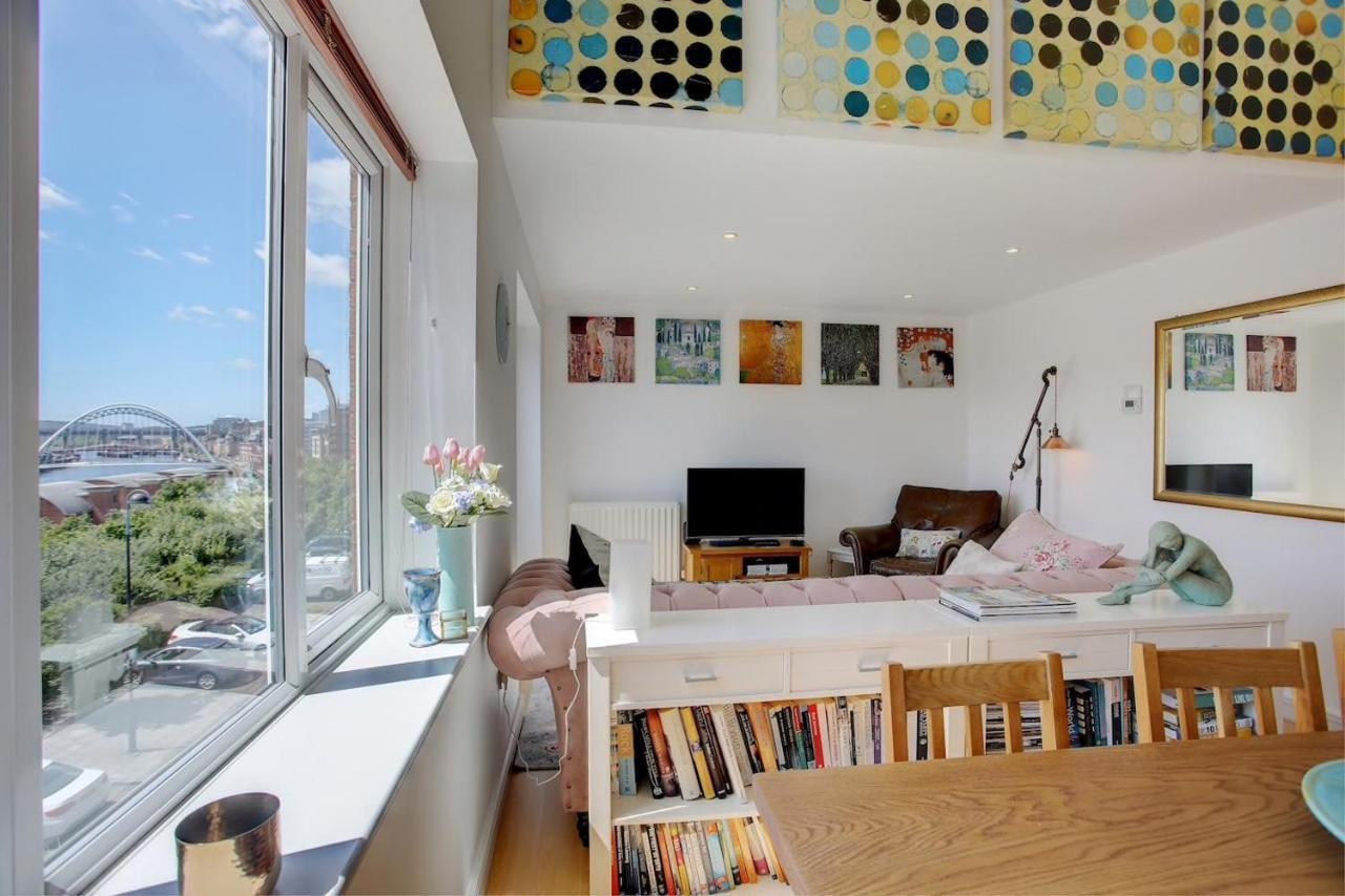 Beautiful Duplex Penthouse - Roof Garden, Views, Parking Newcastle upon Tyne Exterior foto